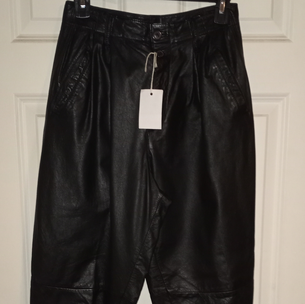 Leather pants